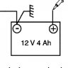 Testen van accu laadsyteem met multimeter