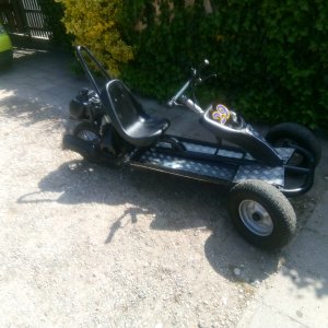 yamaha mint trike build